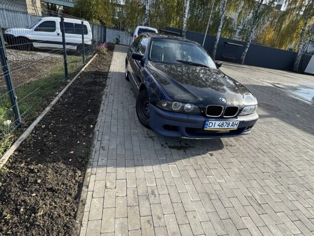 Синий БМВ 5 Серия, объемом двигателя 2 л и пробегом 75 тыс. км за 2301 $, фото 1 на Automoto.ua