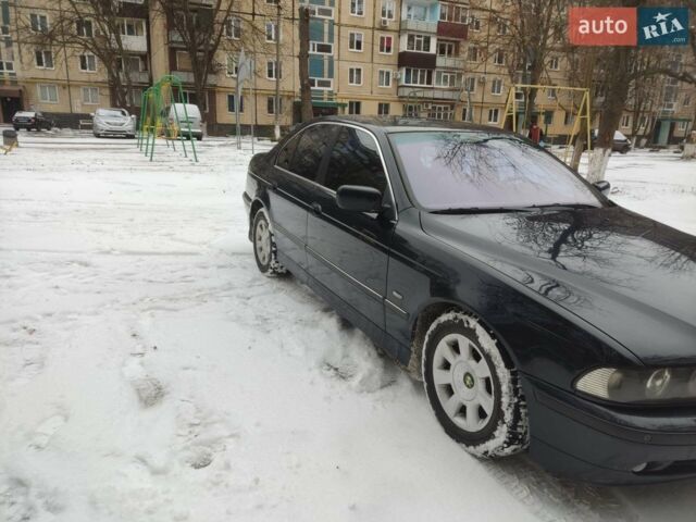 Синий БМВ 5 Серия, объемом двигателя 2.5 л и пробегом 440 тыс. км за 3200 $, фото 1 на Automoto.ua