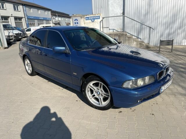 Синій БМВ 5 Серія, об'ємом двигуна 2.5 л та пробігом 411 тис. км за 5700 $, фото 1 на Automoto.ua