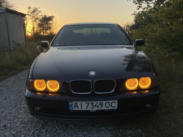 Синий БМВ 5 Серия, объемом двигателя 2 л и пробегом 350 тыс. км за 4500 $, фото 1 на Automoto.ua
