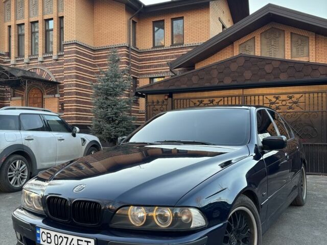 Синій БМВ 5 Серія, об'ємом двигуна 2.5 л та пробігом 360 тис. км за 5300 $, фото 1 на Automoto.ua