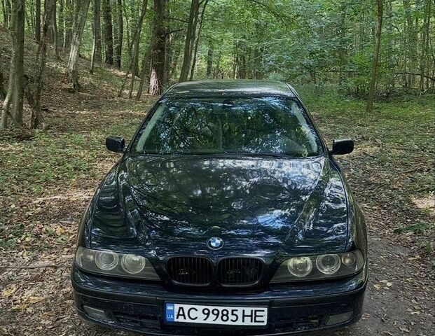 Синий БМВ 5 Серия, объемом двигателя 2.9 л и пробегом 358 тыс. км за 5017 $, фото 1 на Automoto.ua