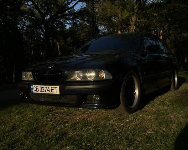 Синий БМВ 5 Серия, объемом двигателя 2.5 л и пробегом 364 тыс. км за 5300 $, фото 1 на Automoto.ua