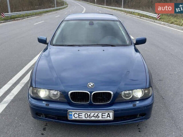 Синий БМВ 5 Серия, объемом двигателя 2.5 л и пробегом 411 тыс. км за 5200 $, фото 1 на Automoto.ua