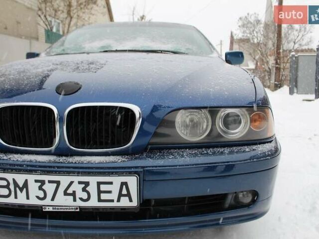 Синий БМВ 5 Серия, объемом двигателя 2.2 л и пробегом 271 тыс. км за 4650 $, фото 1 на Automoto.ua
