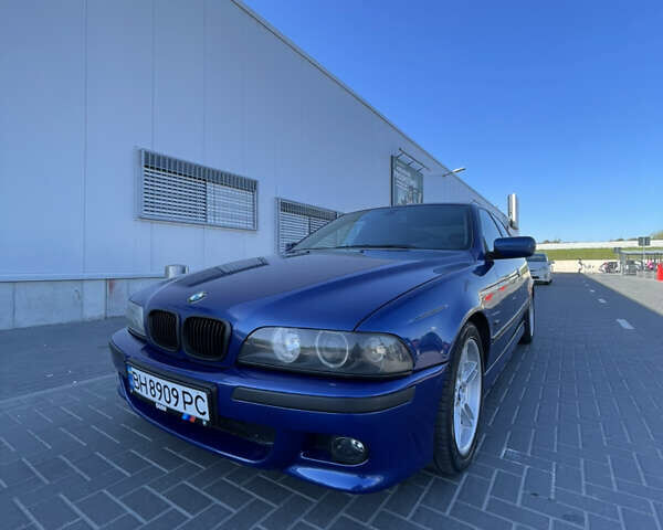 Синій БМВ 5 Серія, об'ємом двигуна 2.93 л та пробігом 495 тис. км за 6700 $, фото 1 на Automoto.ua