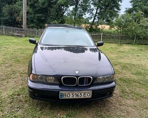 Синій БМВ 5 Серія, об'ємом двигуна 3 л та пробігом 405 тис. км за 4700 $, фото 1 на Automoto.ua