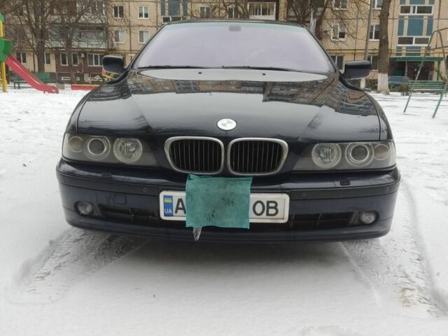 Синий БМВ 5 Серия, объемом двигателя 2 л и пробегом 440 тыс. км за 4500 $, фото 1 на Automoto.ua