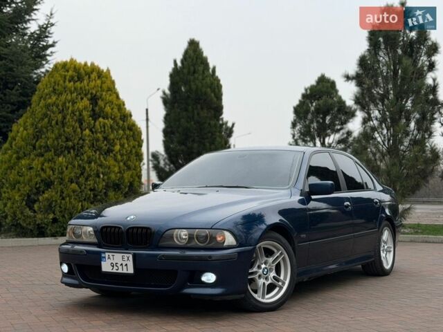 Синий БМВ 5 Серия, объемом двигателя 2 л и пробегом 333 тыс. км за 5600 $, фото 1 на Automoto.ua