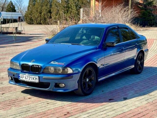 Синий БМВ 5 Серия, объемом двигателя 2.5 л и пробегом 450 тыс. км за 3999 $, фото 1 на Automoto.ua