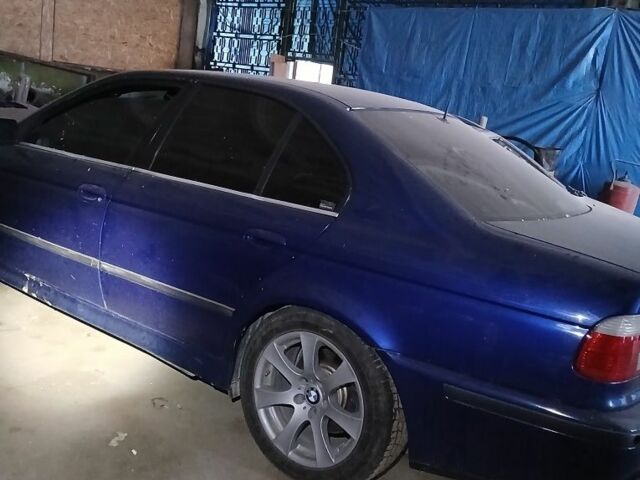 Синий БМВ 5 Серия, объемом двигателя 3 л и пробегом 390 тыс. км за 1800 $, фото 1 на Automoto.ua