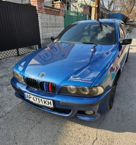 Синий БМВ 5 Серия, объемом двигателя 3 л и пробегом 400 тыс. км за 5500 $, фото 1 на Automoto.ua
