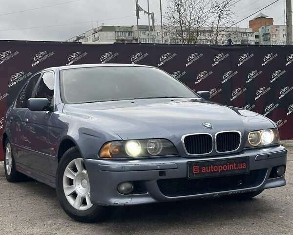 Синій БМВ 5 Серія, об'ємом двигуна 2.17 л та пробігом 216 тис. км за 4100 $, фото 1 на Automoto.ua