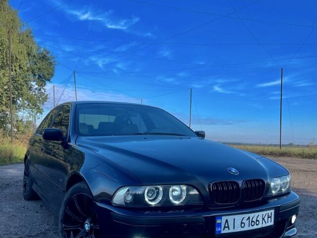 Синий БМВ 5 Серия, объемом двигателя 2 л и пробегом 370 тыс. км за 4417 $, фото 1 на Automoto.ua