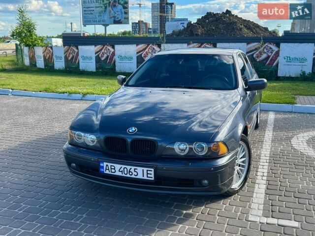 Синий БМВ 5 Серия, объемом двигателя 2.2 л и пробегом 377 тыс. км за 7000 $, фото 1 на Automoto.ua