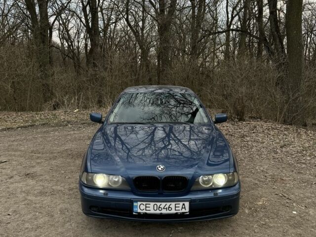 Синий БМВ 5 Серия, объемом двигателя 2.5 л и пробегом 400 тыс. км за 4500 $, фото 1 на Automoto.ua