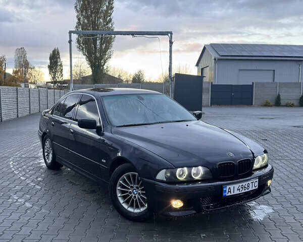 Синий БМВ 5 Серия, объемом двигателя 2.2 л и пробегом 320 тыс. км за 4300 $, фото 1 на Automoto.ua