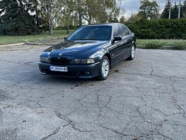 Синий БМВ 5 Серия, объемом двигателя 3 л и пробегом 380 тыс. км за 5200 $, фото 1 на Automoto.ua