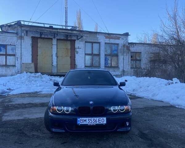 Синий БМВ 5 Серия, объемом двигателя 3 л и пробегом 273 тыс. км за 4750 $, фото 1 на Automoto.ua