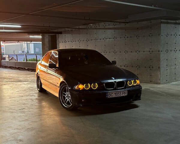 Синий БМВ 5 Серия, объемом двигателя 2.93 л и пробегом 368 тыс. км за 9200 $, фото 1 на Automoto.ua