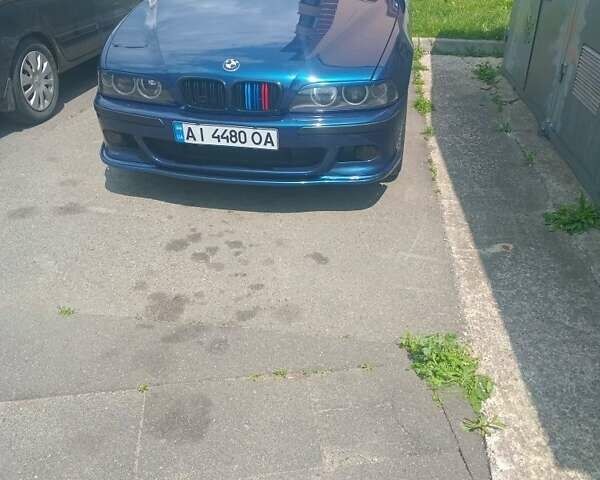 Синий БМВ 5 Серия, объемом двигателя 2.9 л и пробегом 276 тыс. км за 7500 $, фото 1 на Automoto.ua