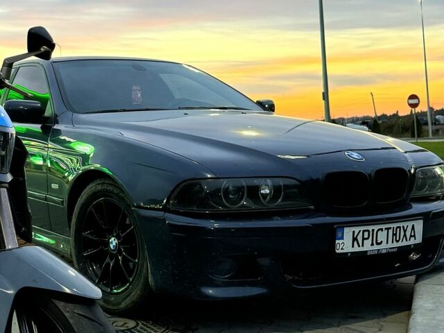 Синий БМВ 5 Серия, объемом двигателя 3 л и пробегом 485 тыс. км за 5700 $, фото 1 на Automoto.ua