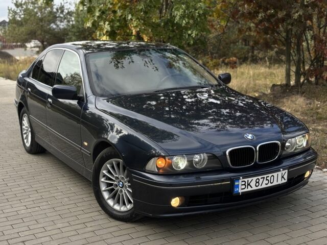 Синій БМВ 5 Серія, об'ємом двигуна 2.5 л та пробігом 410 тис. км за 6700 $, фото 1 на Automoto.ua