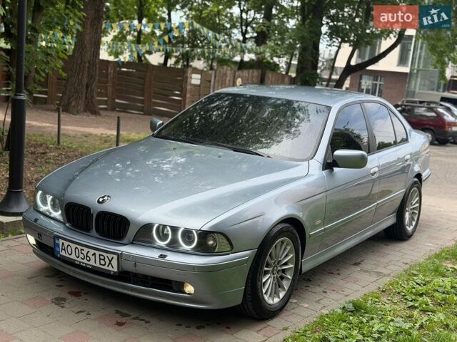 Синий БМВ 5 Серия, объемом двигателя 2.5 л и пробегом 355 тыс. км за 4700 $, фото 1 на Automoto.ua