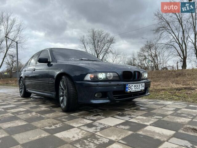 Синий БМВ 5 Серия, объемом двигателя 3 л и пробегом 365 тыс. км за 7150 $, фото 1 на Automoto.ua