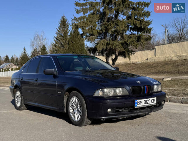 Синий БМВ 5 Серия, объемом двигателя 2.93 л и пробегом 359 тыс. км за 5500 $, фото 1 на Automoto.ua