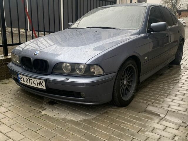 Синий БМВ 5 Серия, объемом двигателя 2.2 л и пробегом 260 тыс. км за 5500 $, фото 1 на Automoto.ua