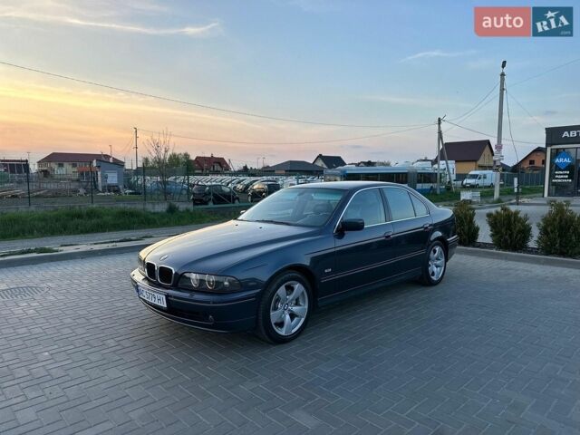 Синий БМВ 5 Серия, объемом двигателя 2.93 л и пробегом 530 тыс. км за 7000 $, фото 1 на Automoto.ua