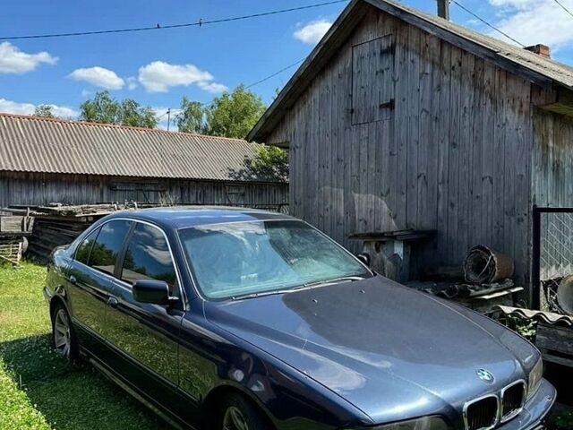 Синій БМВ 5 Серія, об'ємом двигуна 3 л та пробігом 400 тис. км за 4700 $, фото 1 на Automoto.ua