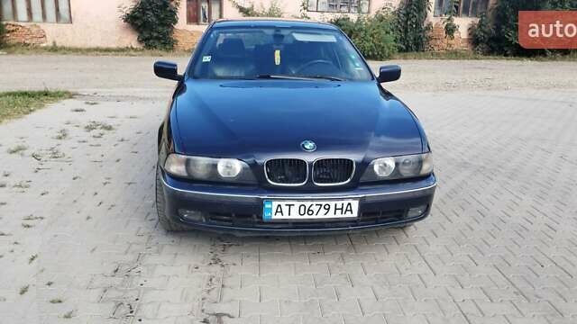 Синий БМВ 5 Серия, объемом двигателя 2.93 л и пробегом 213 тыс. км за 4800 $, фото 1 на Automoto.ua