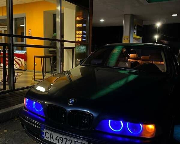 Синий БМВ 5 Серия, объемом двигателя 2.2 л и пробегом 400 тыс. км за 4300 $, фото 1 на Automoto.ua