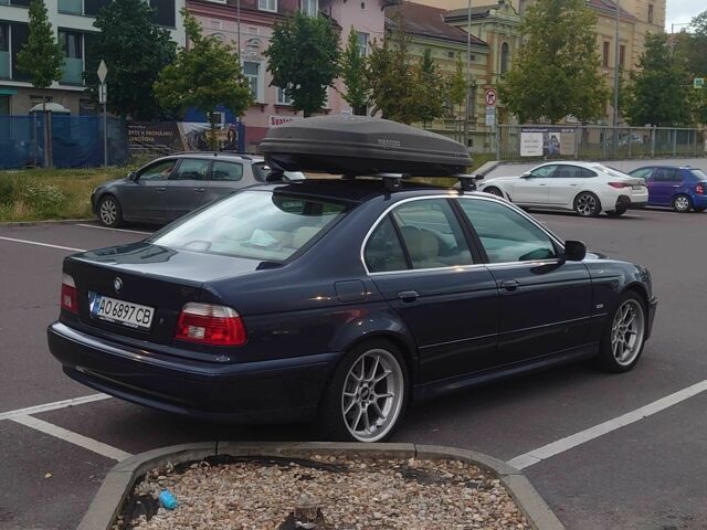 Синій БМВ 5 Серія, об'ємом двигуна 2.9 л та пробігом 270 тис. км за 8515 $, фото 1 на Automoto.ua