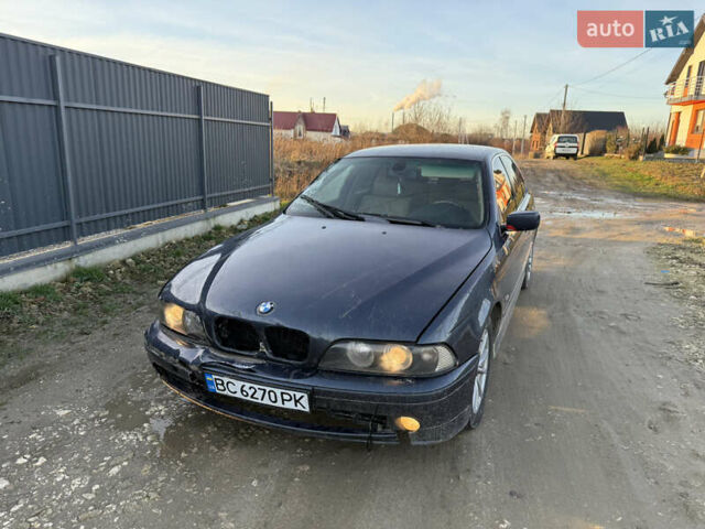 Синий БМВ 5 Серия, объемом двигателя 2 л и пробегом 433 тыс. км за 3099 $, фото 1 на Automoto.ua