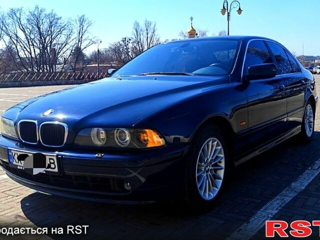 Синий БМВ 5 Серия, объемом двигателя 2.5 л и пробегом 0 тыс. км за 6000 $, фото 1 на Automoto.ua