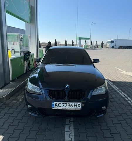 Синій БМВ 5 Серія, об'ємом двигуна 3 л та пробігом 352 тис. км за 8500 $, фото 1 на Automoto.ua