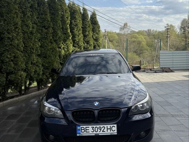 Синий БМВ 5 Серия, объемом двигателя 3 л и пробегом 430 тыс. км за 8000 $, фото 1 на Automoto.ua