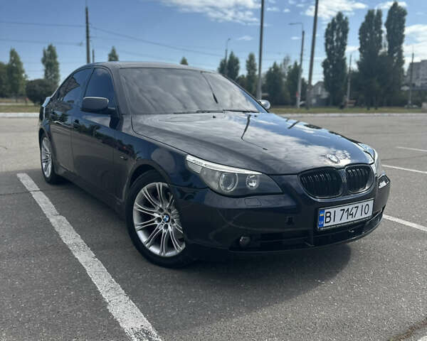 Синій БМВ 5 Серія, об'ємом двигуна 3 л та пробігом 447 тис. км за 10500 $, фото 1 на Automoto.ua