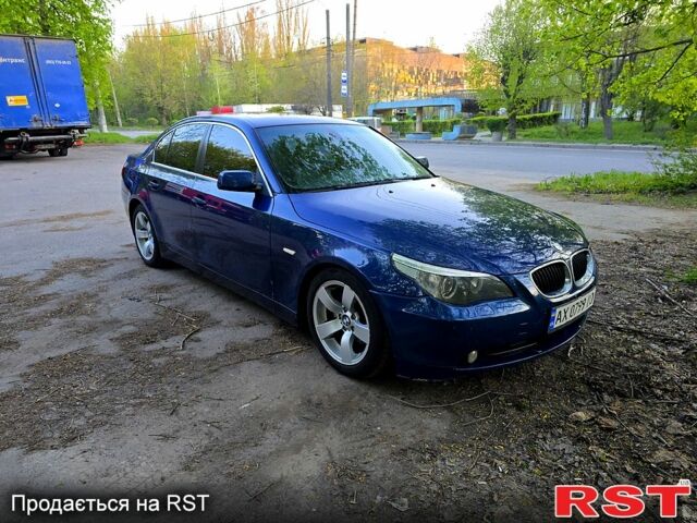 Синий БМВ 5 Серия, объемом двигателя 3 л и пробегом 325 тыс. км за 8300 $, фото 1 на Automoto.ua