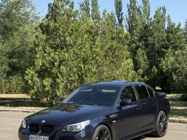 Синий БМВ 5 Серия, объемом двигателя 4.4 л и пробегом 356 тыс. км за 8500 $, фото 1 на Automoto.ua