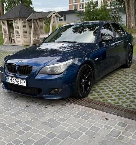 Синій БМВ 5 Серія, об'ємом двигуна 2.2 л та пробігом 339 тис. км за 8000 $, фото 1 на Automoto.ua