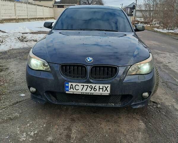 Синий БМВ 5 Серия, объемом двигателя 2.99 л и пробегом 351 тыс. км за 7999 $, фото 1 на Automoto.ua