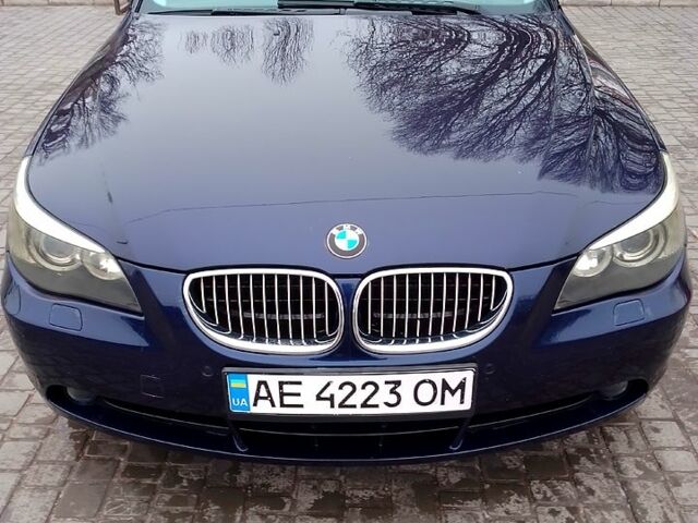 Синій БМВ 5 Серія, об'ємом двигуна 30 л та пробігом 330 тис. км за 10500 $, фото 1 на Automoto.ua
