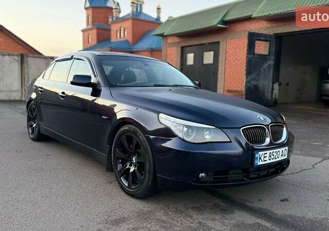 Синий БМВ 5 Серия, объемом двигателя 2.99 л и пробегом 334 тыс. км за 7500 $, фото 1 на Automoto.ua