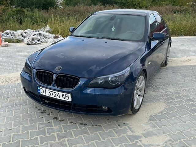 Синій БМВ 5 Серія, об'ємом двигуна 2.99 л та пробігом 324 тис. км за 7000 $, фото 1 на Automoto.ua