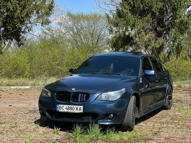 Синій БМВ 5 Серія, об'ємом двигуна 3 л та пробігом 290 тис. км за 7900 $, фото 1 на Automoto.ua