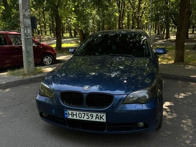 Синій БМВ 5 Серія, об'ємом двигуна 3 л та пробігом 397 тис. км за 7500 $, фото 1 на Automoto.ua